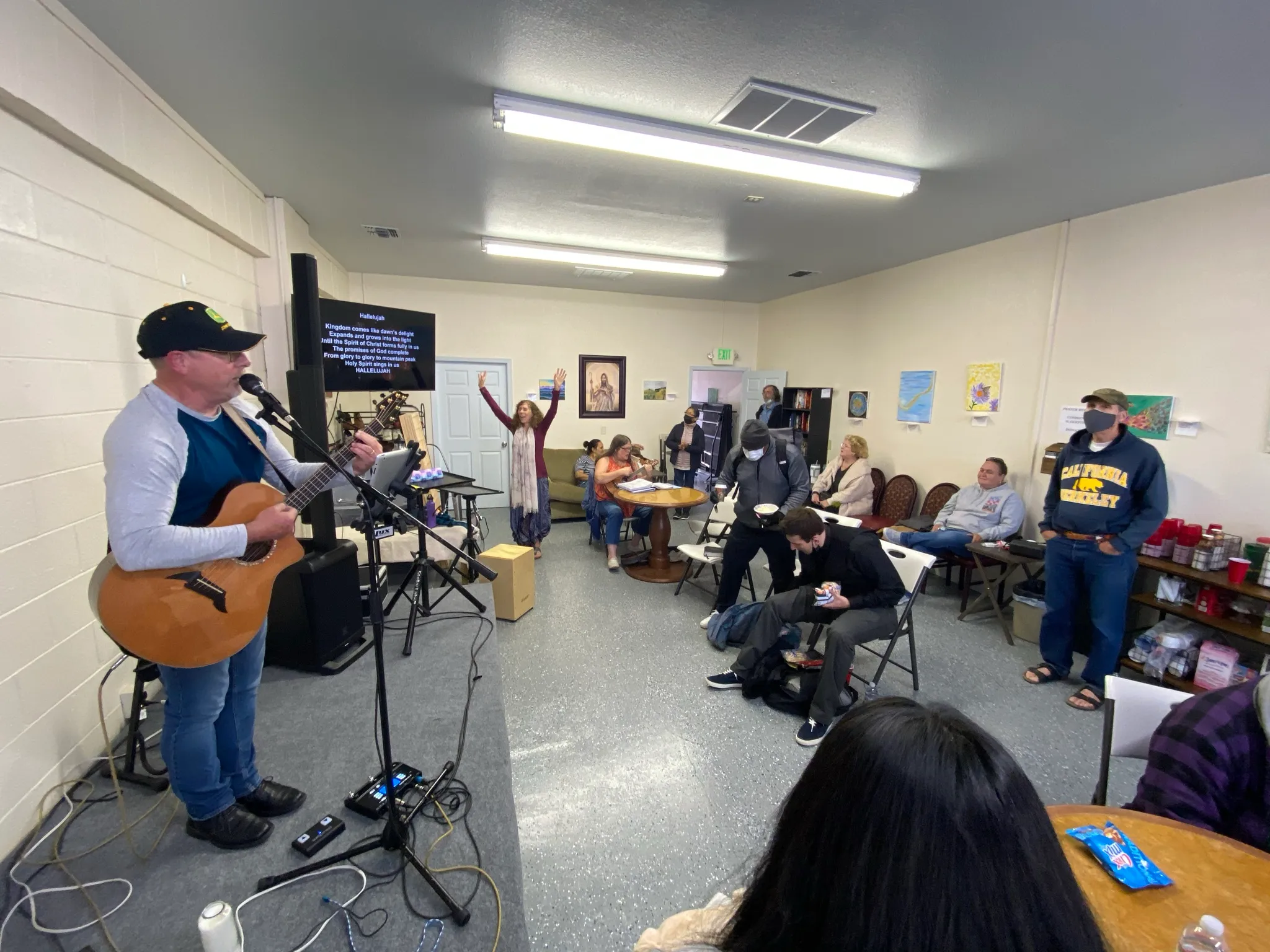 Small group worship gathering